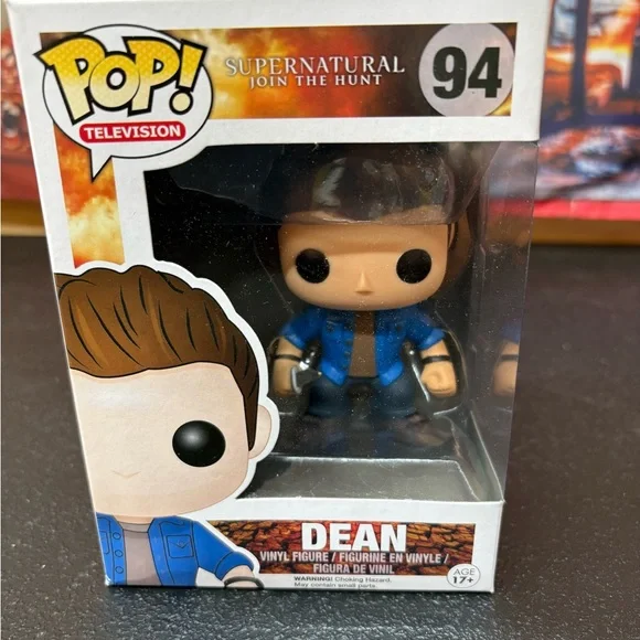 Funko Supernatural Dean Figure with Blue Jacket - Picture 1 of 5